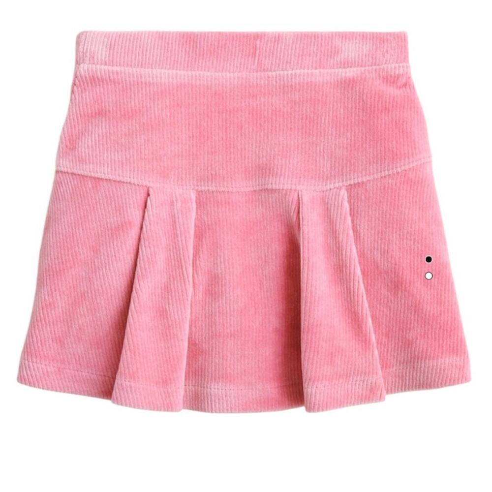 J. Crew Crewcuts soft Rose corduroy drop-waist mini skirt